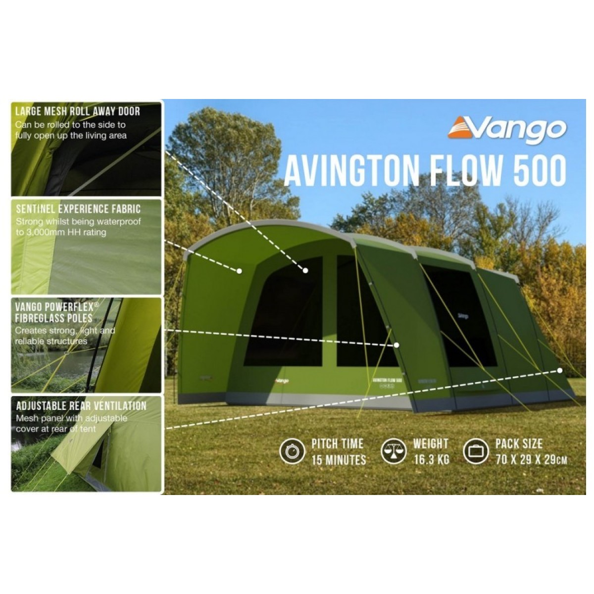 Vango avington shop 500 tent